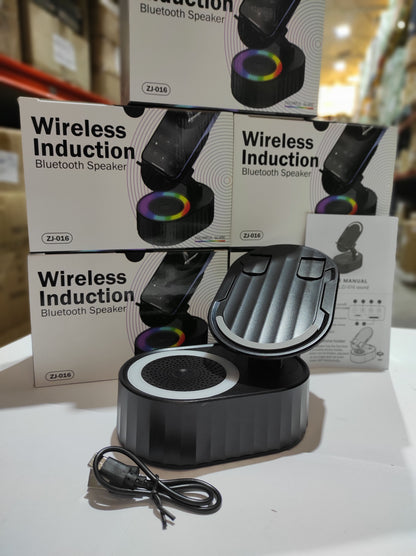 Altavoz Bluetooth de audio de inducción inalámbrico 5 en 1
