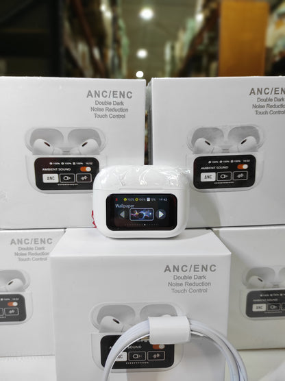 Airpods PRO con pantalla y Cancelación de Ruido