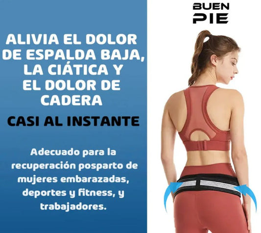 Faja lumbar con terapia magnetica