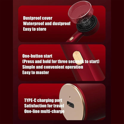 Masajeador de cabello con luz roja